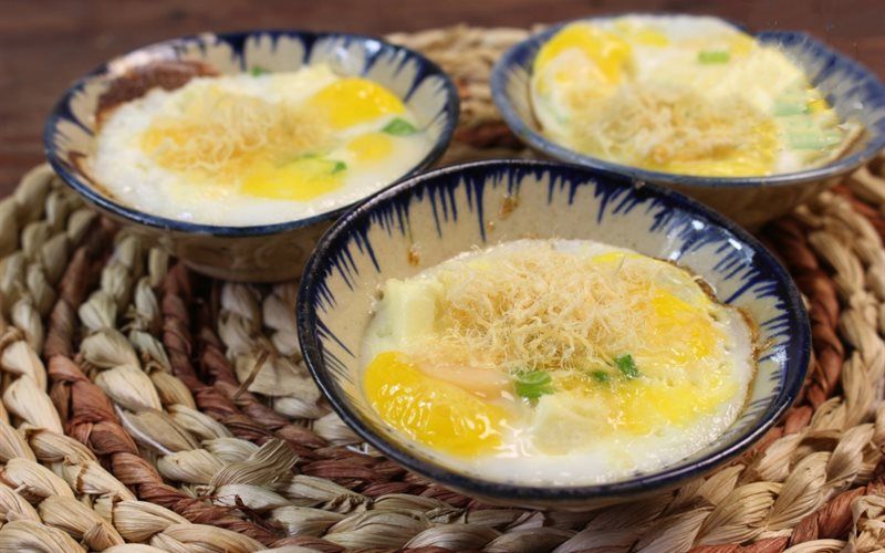 Trứng gà nướng Thái Lan