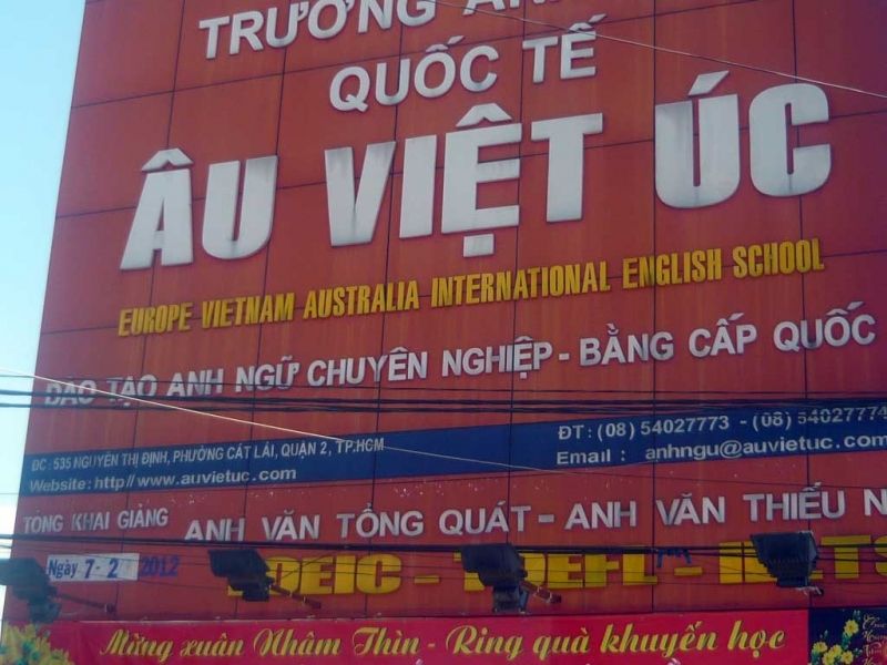 Trường Anh Ngữ Quốc Tế Việt – Úc