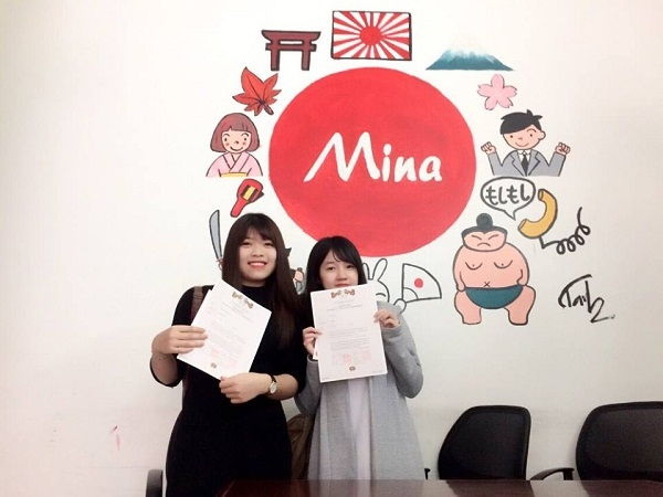 Trường dạy tiếng Nhật Mina