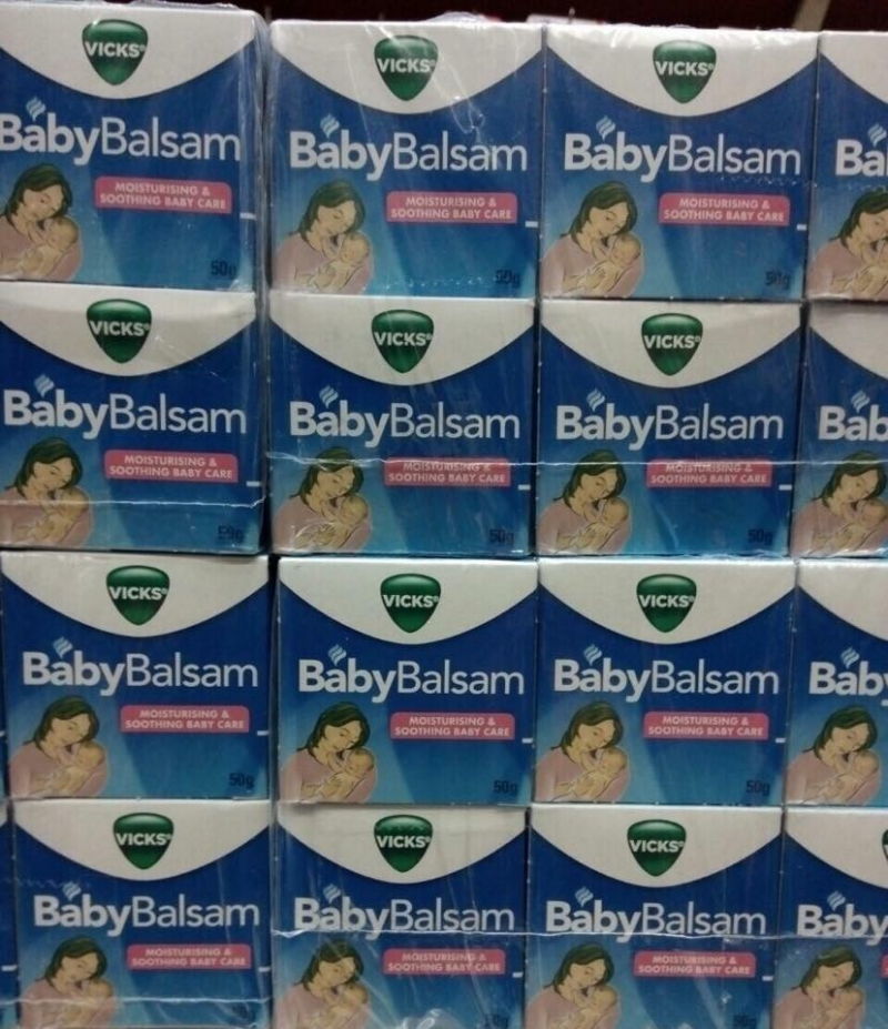 Vicks Baby Balsam- Dầu bôi giữ ấm, giảm ho cho bé