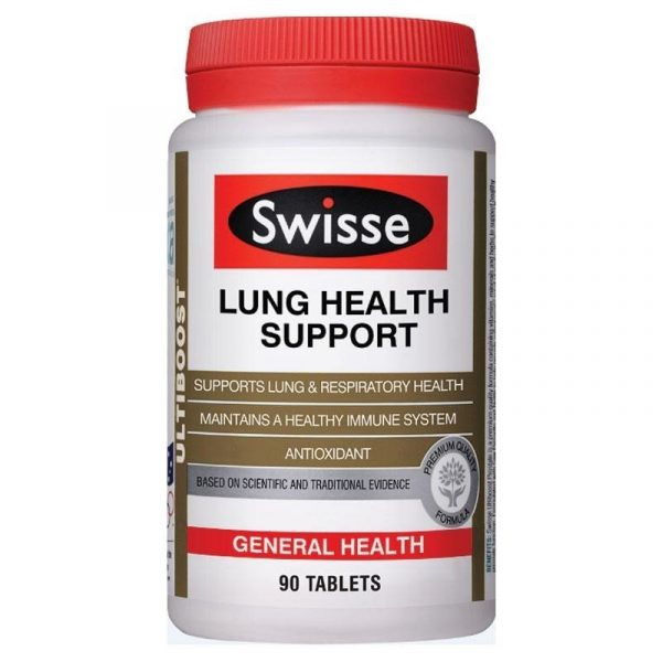 Viên Uống Bổ Phổi & Hỗ Trợ Chức Năng Phổi Swisse Lung Health Support