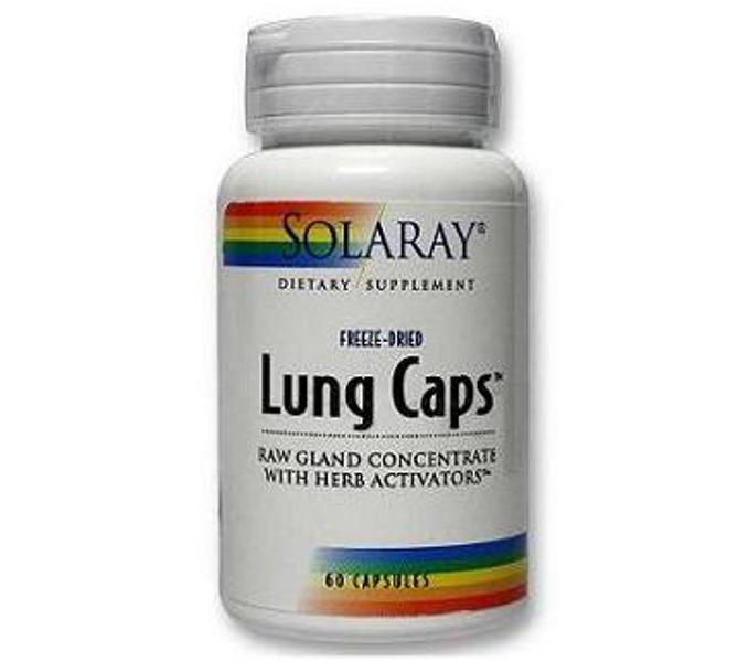 Viên bổ phổi Lung Caps Solaray của Mỹ