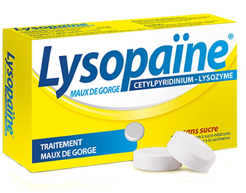Viên ngậm Lysopaine