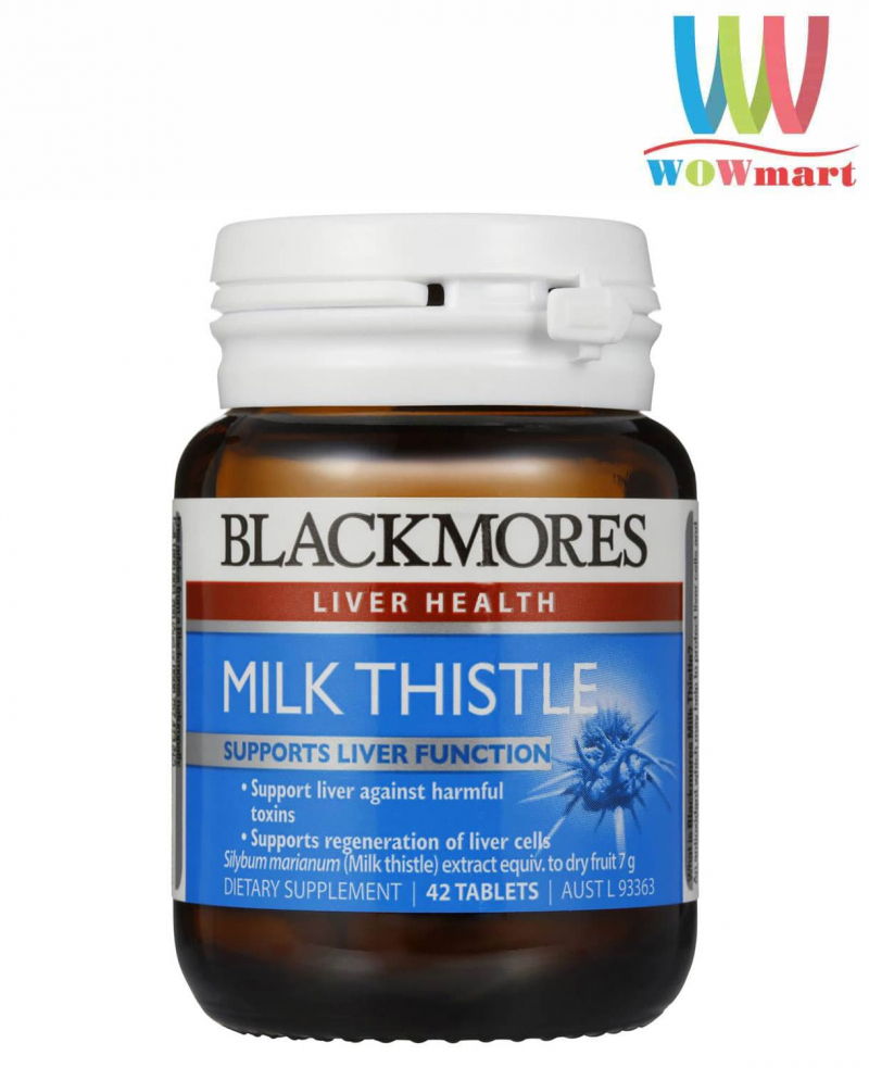 Viên uống hỗ trợ chức năng gan Blackmores Milk Thistle