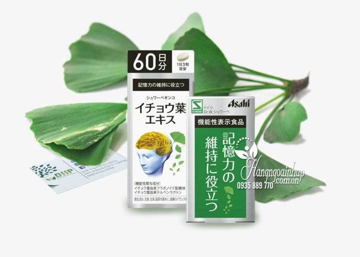Viên uống hoạt huyết dưỡng não Asahi Nhật Bản