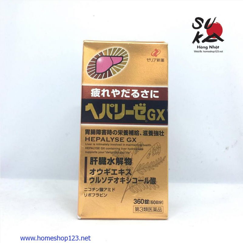 Viên uống thảo dược giải độc gan MK Hepalyse DX Nhật Bản