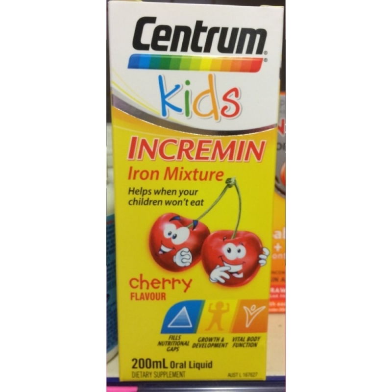 Vitamin Centrum Kids Incremin Inron Mixture