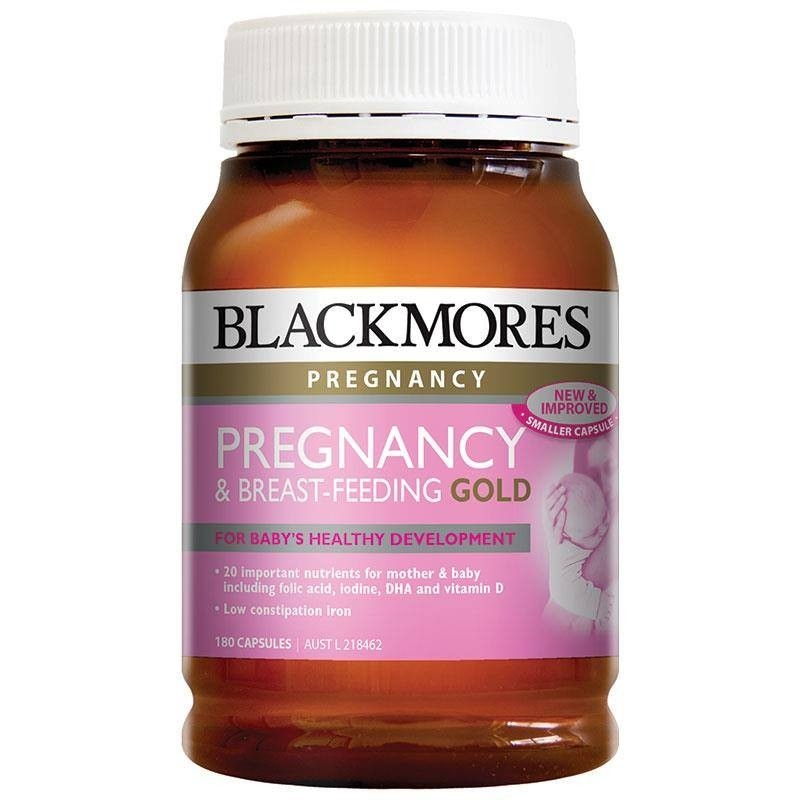 Vitamin tổng hợp cho bà bầu - Blackmores Pregnancy and Breastfeeding Gold