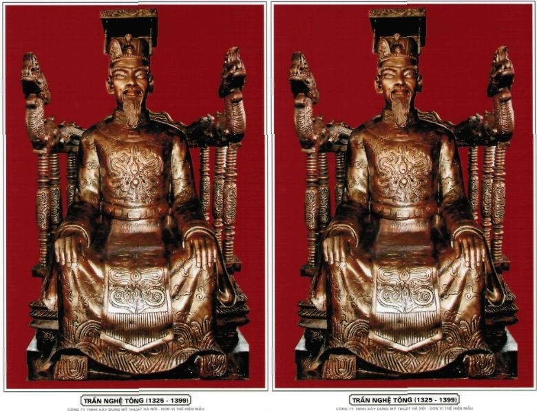 Vua Trần Nghệ Tông (1321 - 1394): 74 tuổi