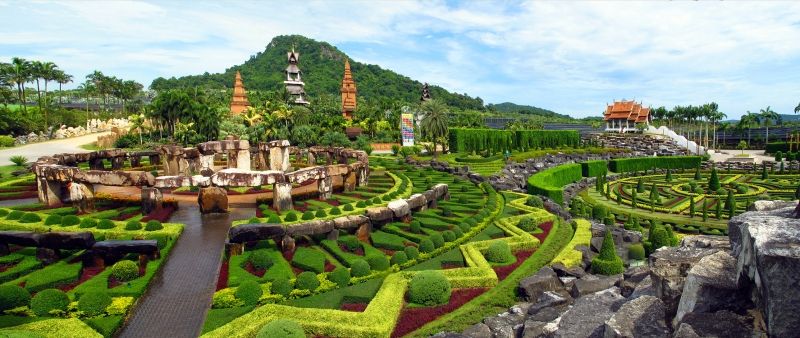 Vườn nhiệt đới Nong Nooch - Thái Lan