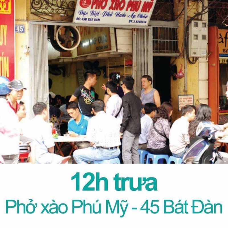 12h trưa-Phở xào Phú Mỹ