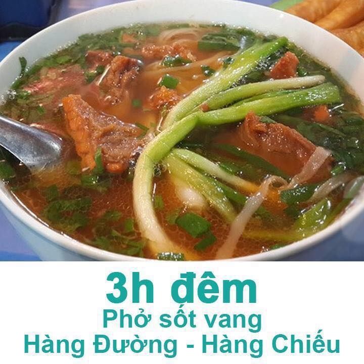 3h đêm-Phở sốt vang