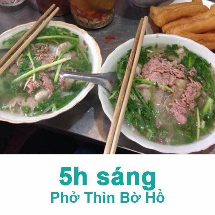 5h sáng-Phở Thìn