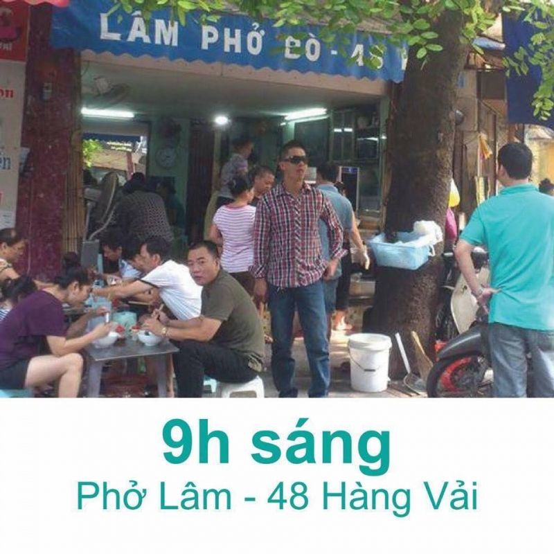 9h sáng-Phở Lâm