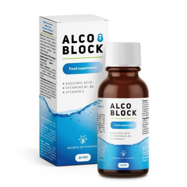 Alco Block – Viên uống giải rượu Nga
