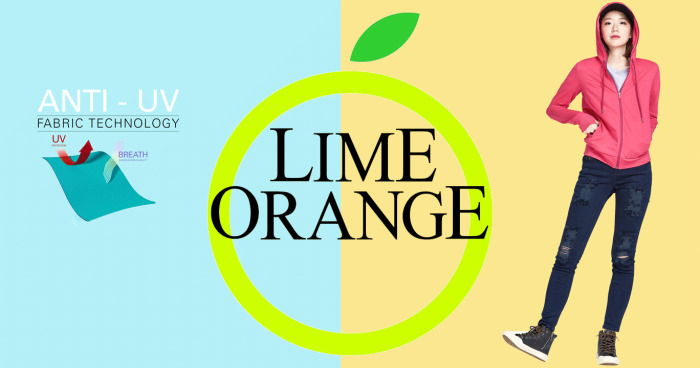 Áo chống nắng Lime Orange