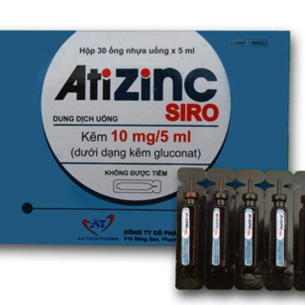 Atizinc siro – bổ sung kẽm cho trẻ em và người lớn