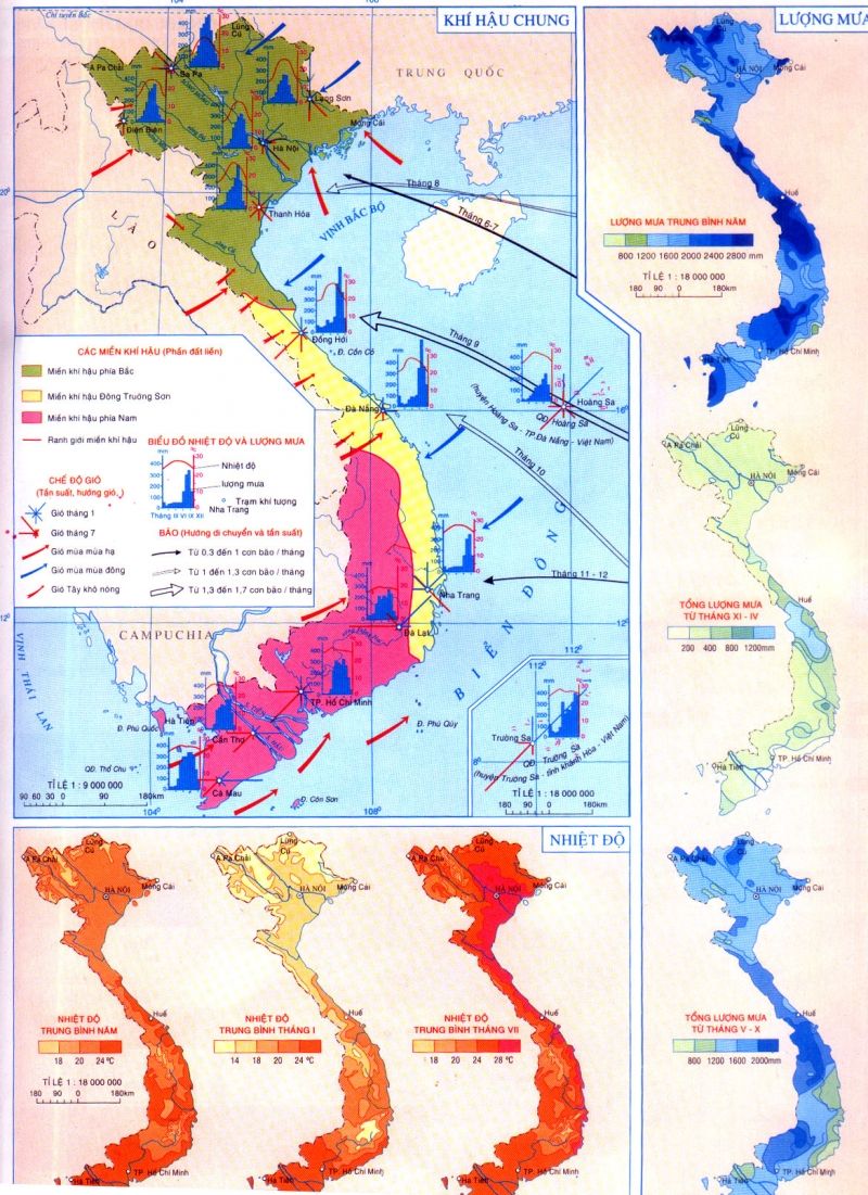 Bài văn tả tấm bản đồ Việt Nam số 1