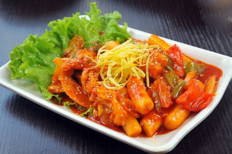 Bánh gạo cay Tteokbokki