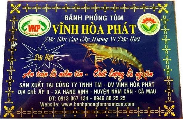 Bánh phồng tôm Vĩnh Hòa Phát Bánh phồng tôm Vĩnh Hòa Phát