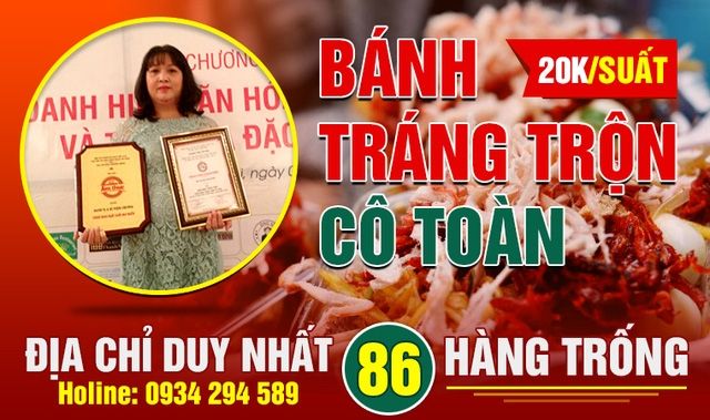 Bánh tráng trộn cô Toàn