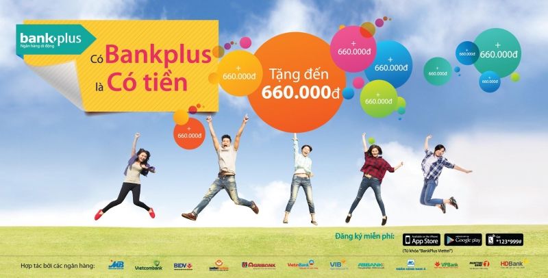 Bankplus - Dịch vụ chuyển tiền mặt Viettel