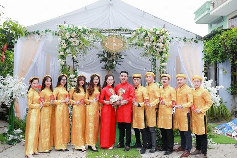 Bảo Hân Uniform – Cho thuê áo dài cưới đẹp Vinh, Nghệ An