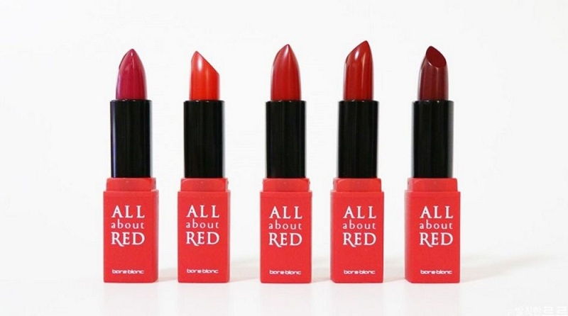 Bare Blanc All About Red Lipsticks