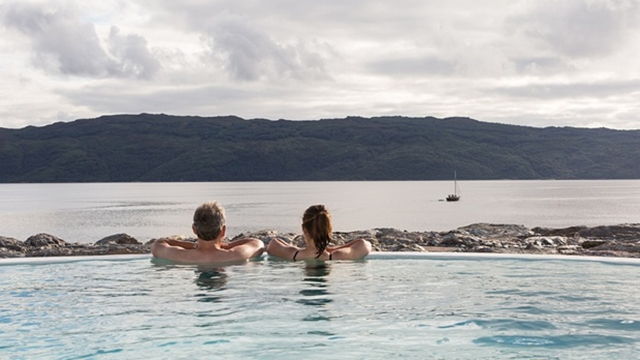 Bể bơi của khu nghỉ mát Portavadie, Scotland