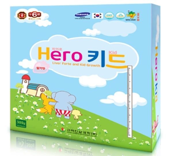 Bộ đôi Thực phẩm bảo vệ sức khỏe Herokid (Kid xanh) và Herokid Gold (Kid vàng)