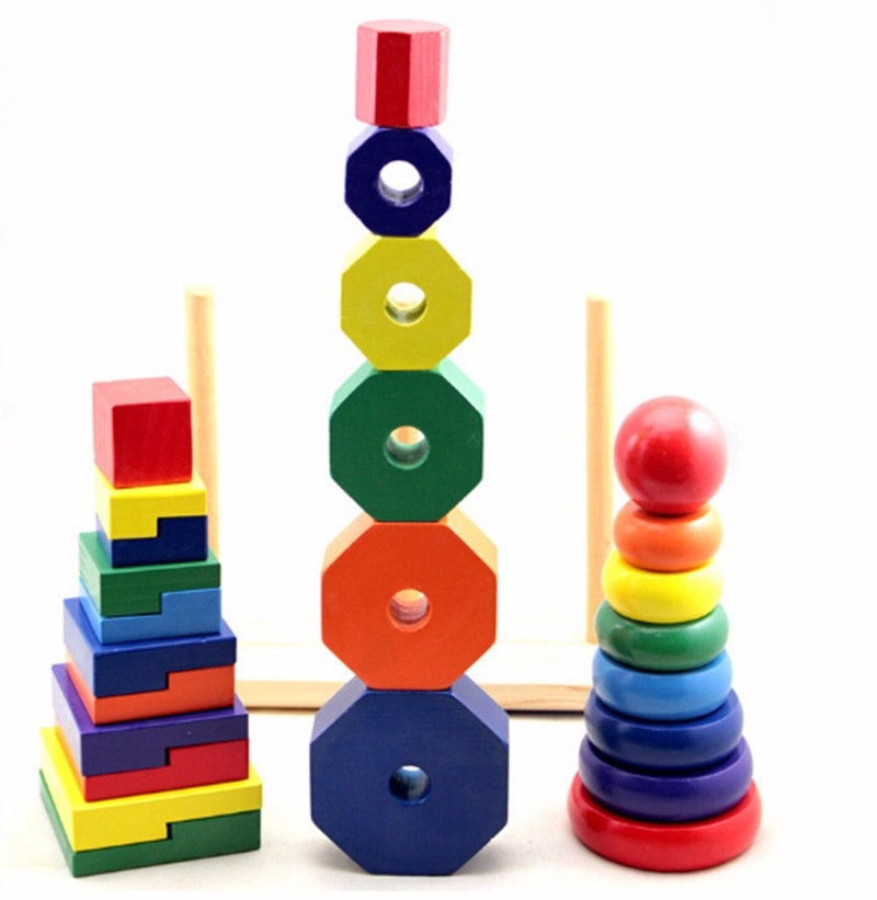 Bô đồ chơi xếp hình tháp