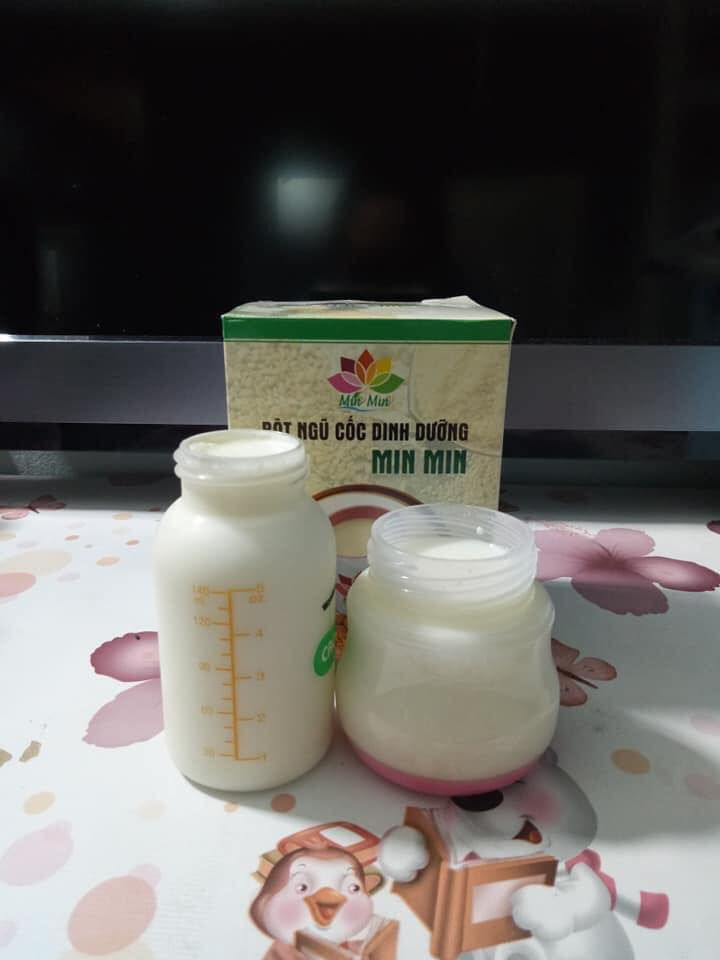 Bột ngũ cốc dinh dưỡng lợi sữa Min Min