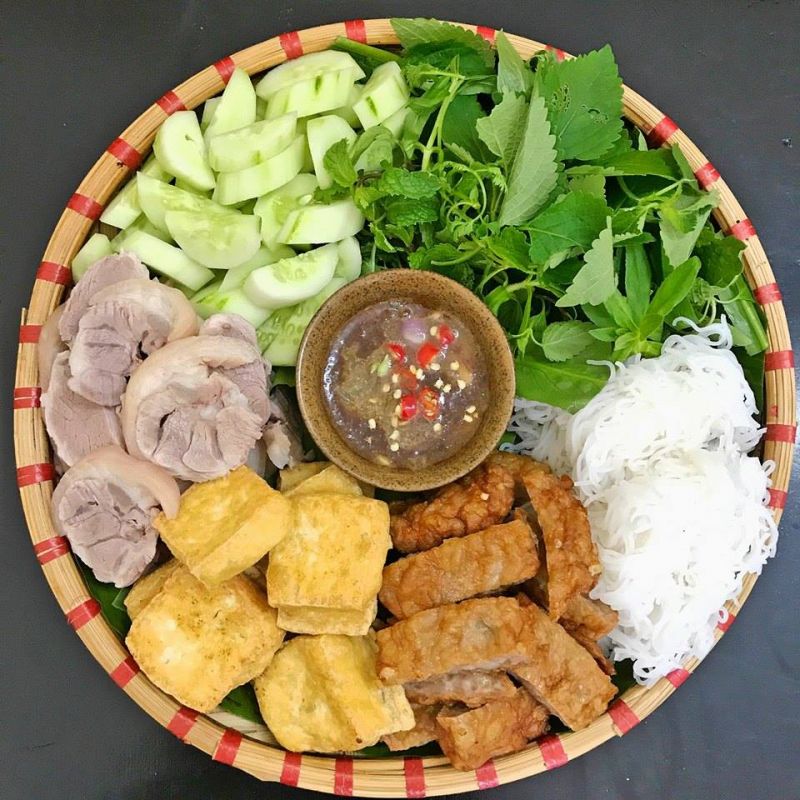 Bún đậu Vũ Hường