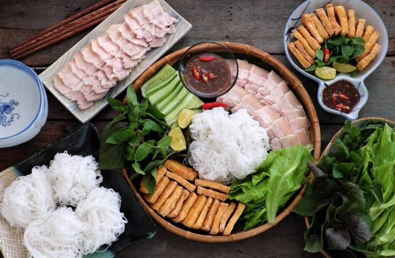 Bún đậu mắm tôm Ngõ Phất Lộc