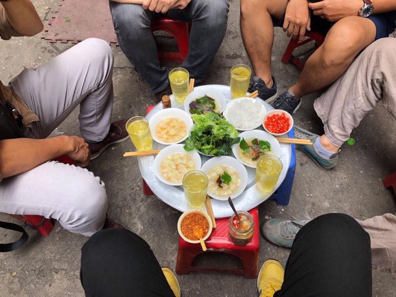 Bún chả que tre Bạch Mai Bún chả que tre Bạch Mai