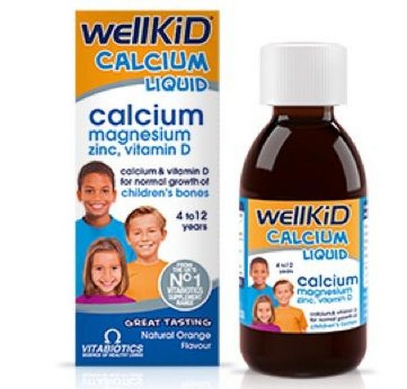 Canxi Nước Wellkid Calcium Liquid Của Anh