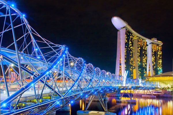 Cầu Helix, Singapore