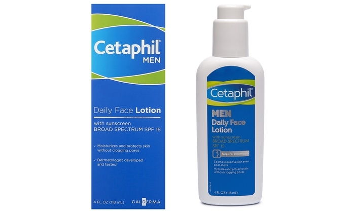 Cetaphil Men Daily Face Lotion with Broad Spectrum SPF 15