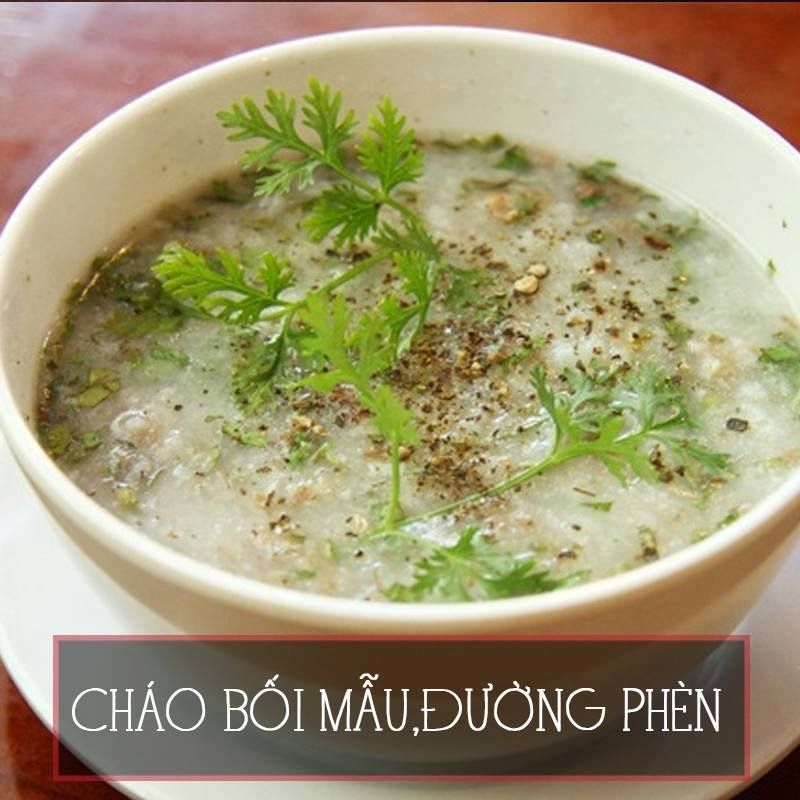 Cháo Xuyên bối mẫu