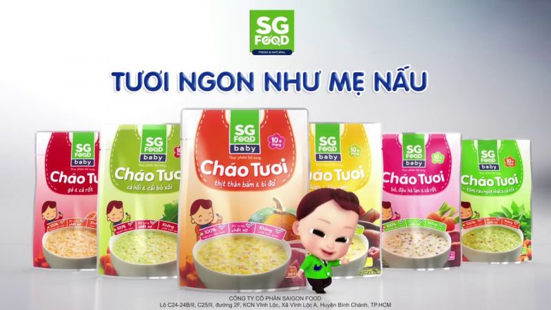 Cháo ăn liền Sài Gòn Food