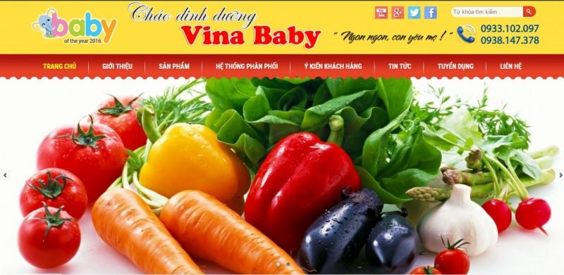 Cháo dinh dưỡng Vina Baby