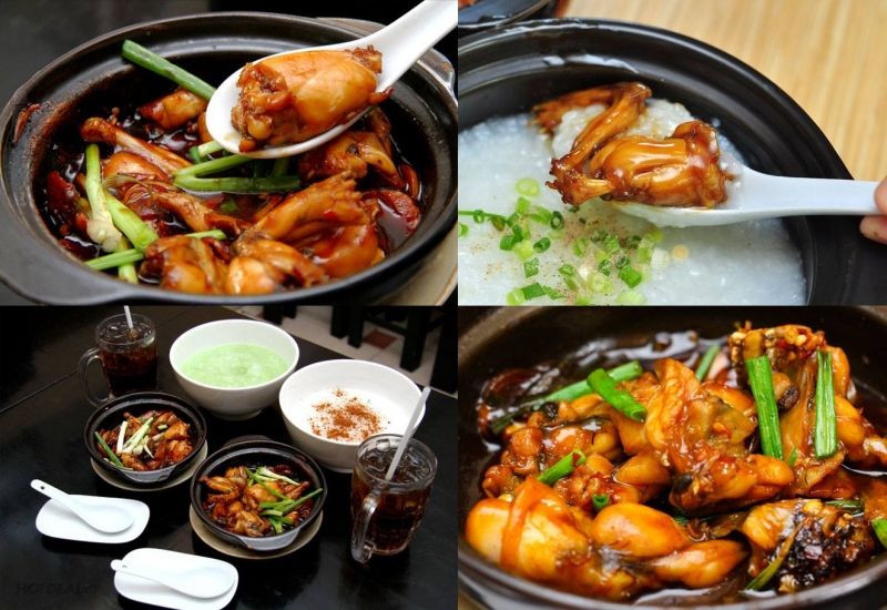 Cháo ếch Singapore – Sentosa Food