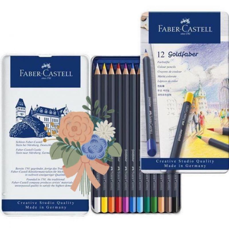 Chì màu khô Faber Castell