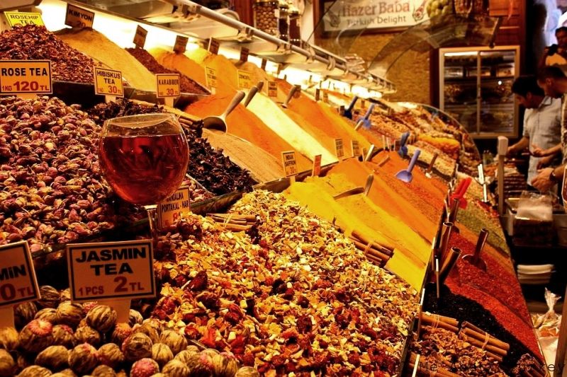 Chợ gia vị Ai Cập Bazaar, Istanbul