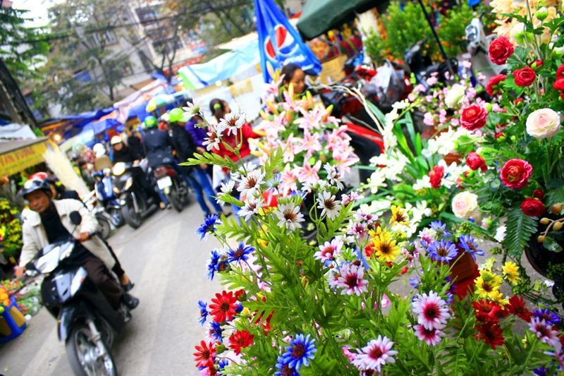 Chợ hoa ngày Tết