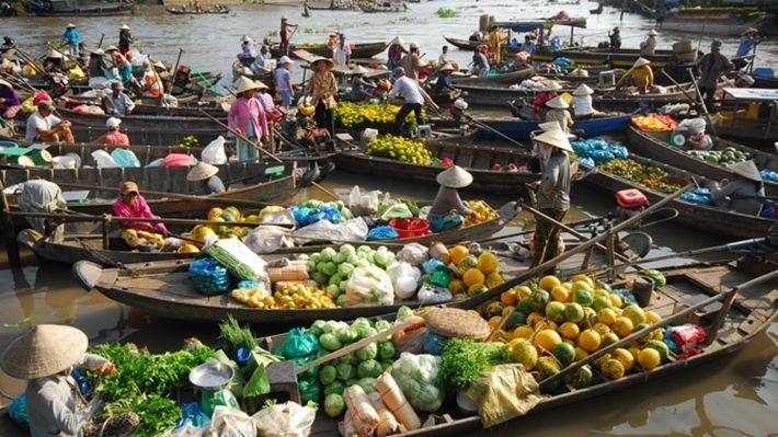Chợ nổi Phụng Hiệp - Việt Nam