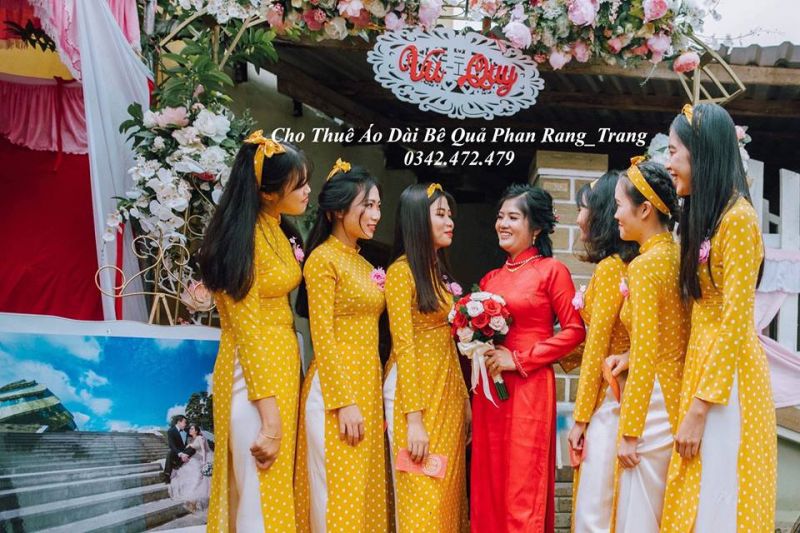 Cho thuê áo dài cưới đẹp nhất Phan Rang, Ninh Thuận – Áo dài Ngọc Trang