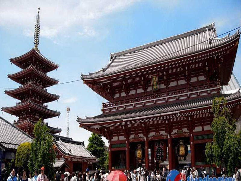 Chùa Asakusa - Ngôi chùa cổ nhất tại Tokyo