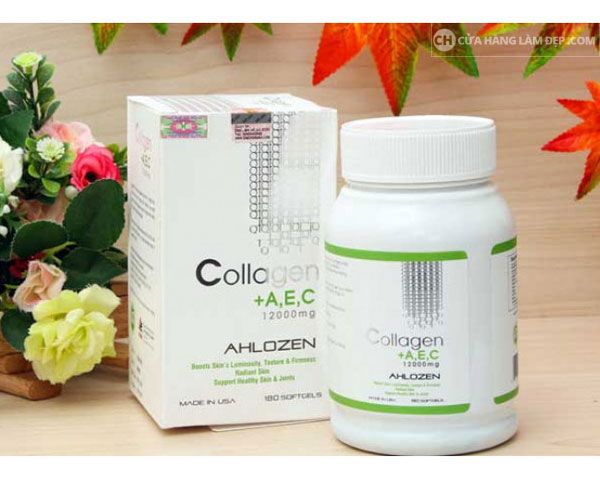 Collagen AEC AHLOZEN - Viên Uống Đẹp Da Của Mỹ (