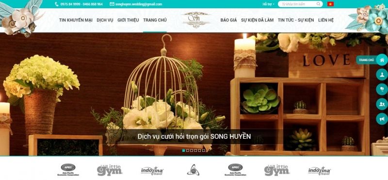 Công ty TNHH tổ chức sự kiện cưới hỏi Song Huyền